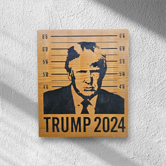 Trump mugshot variant