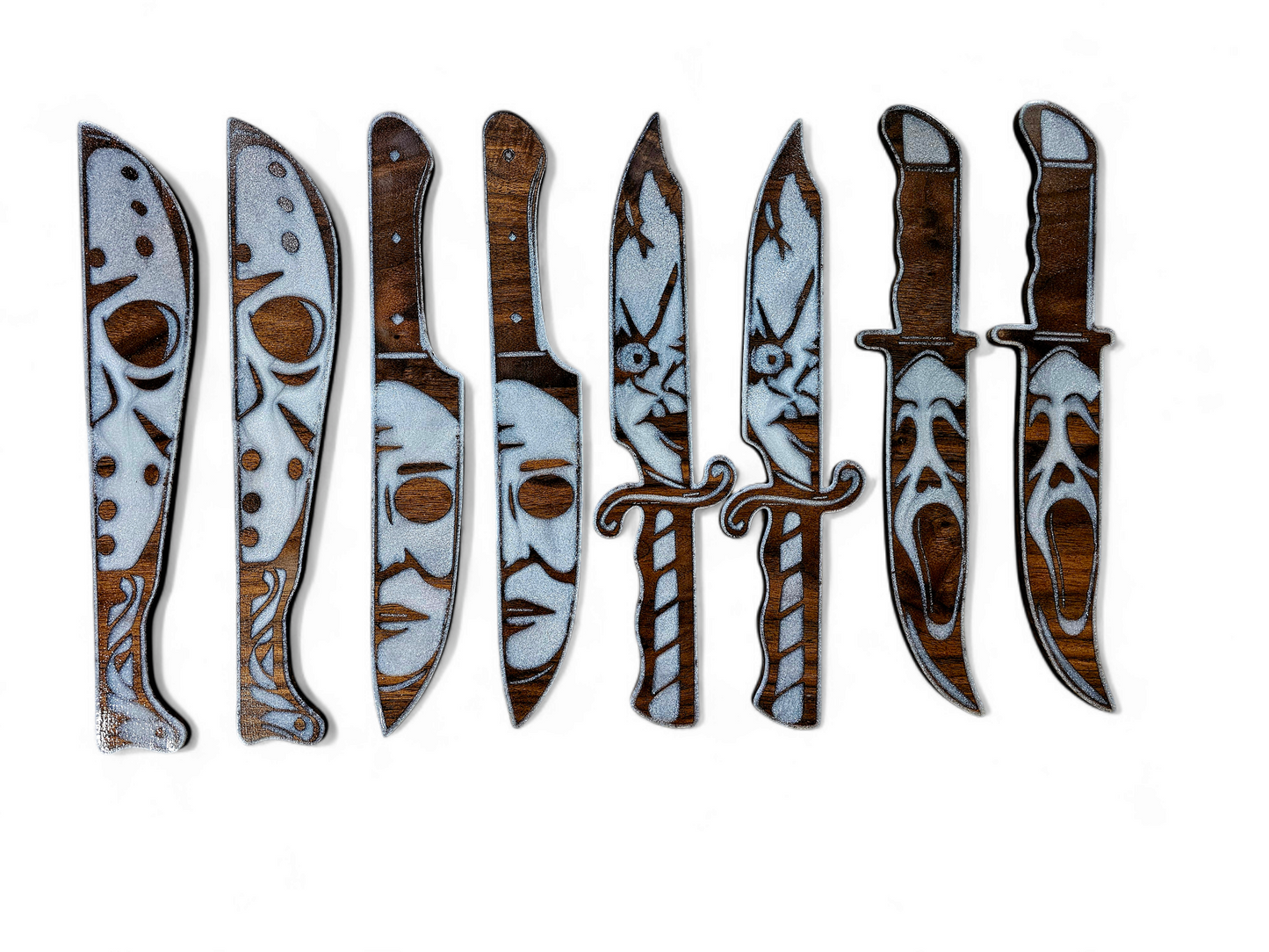 Horror themed knives.